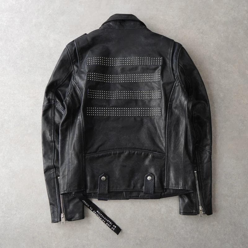 未使用 ＤＩＥＳＥＬ　レザー　ライダース　ジャケット　スタッズ　ディーゼル