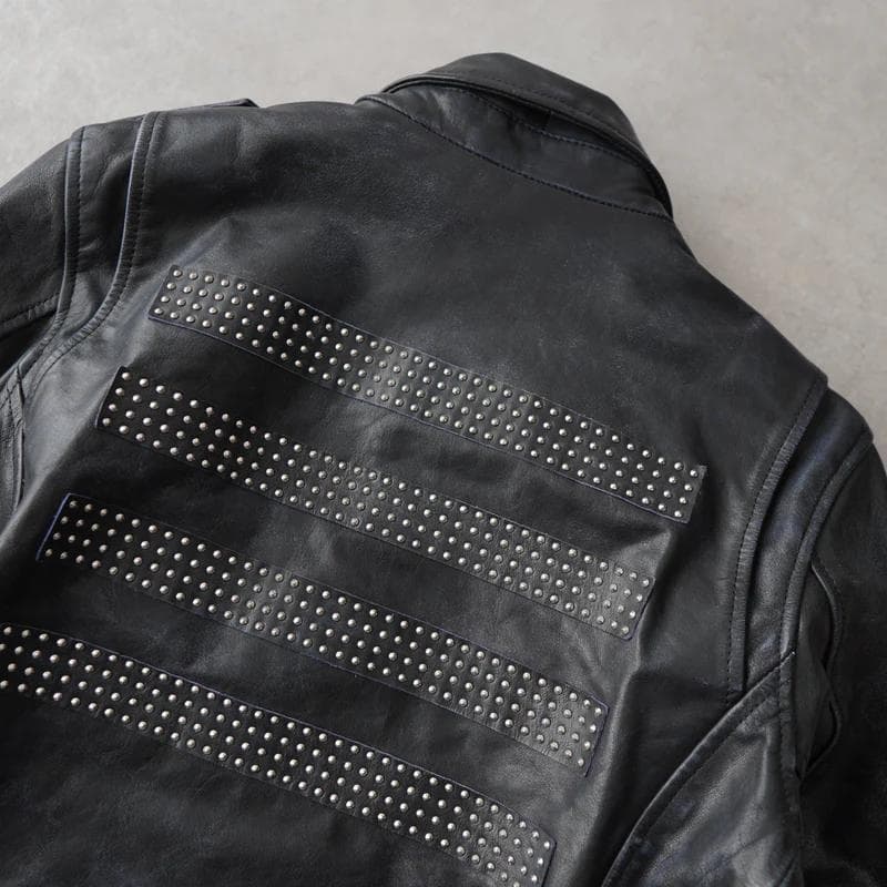未使用 ＤＩＥＳＥＬ　レザー　ライダース　ジャケット　スタッズ　ディーゼル