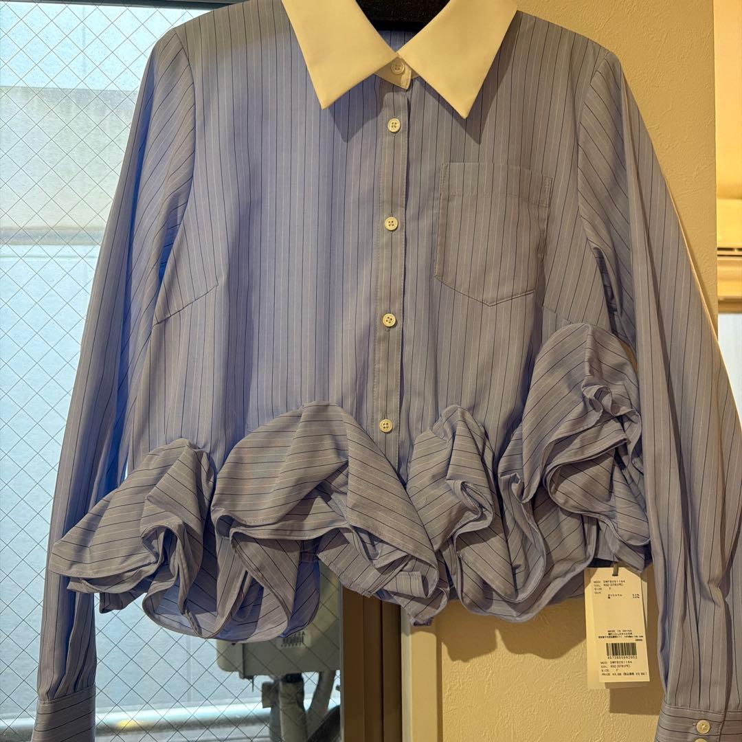 SNIDEL 新品未使用　ヘムボリュームシャツ