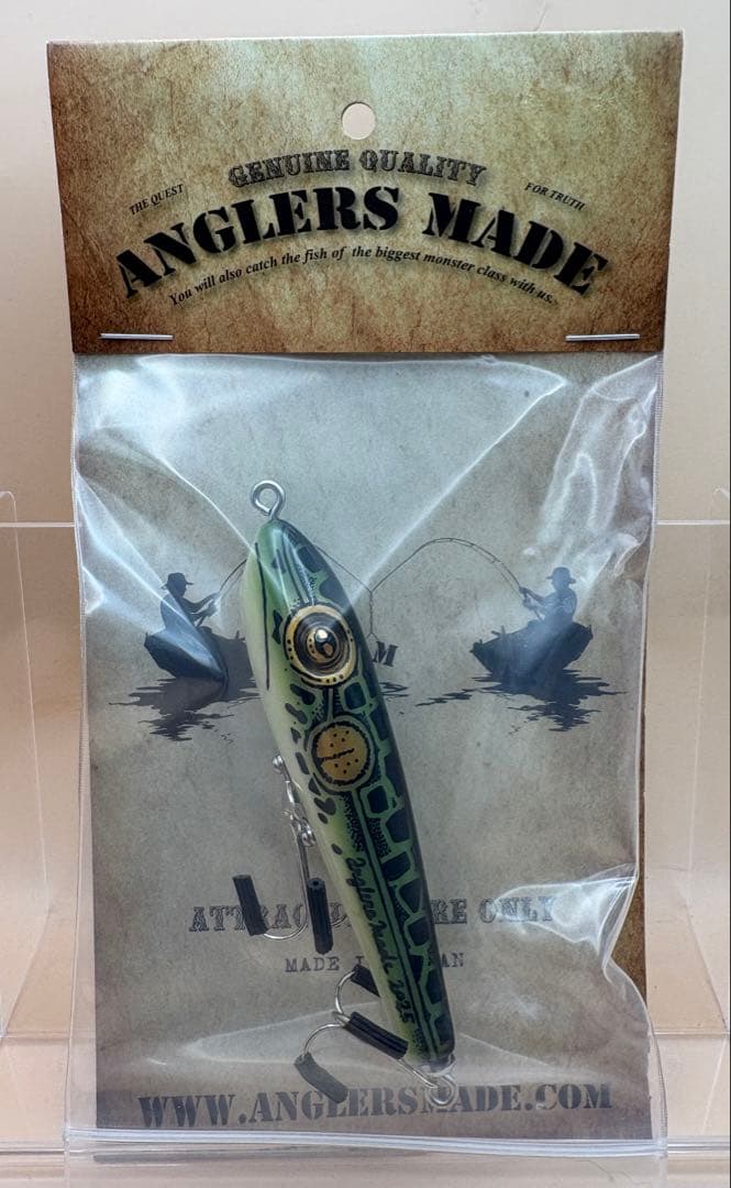 アングラーズメイド New フィッシュマン NFO ナチュラルフロッグ 未使用品