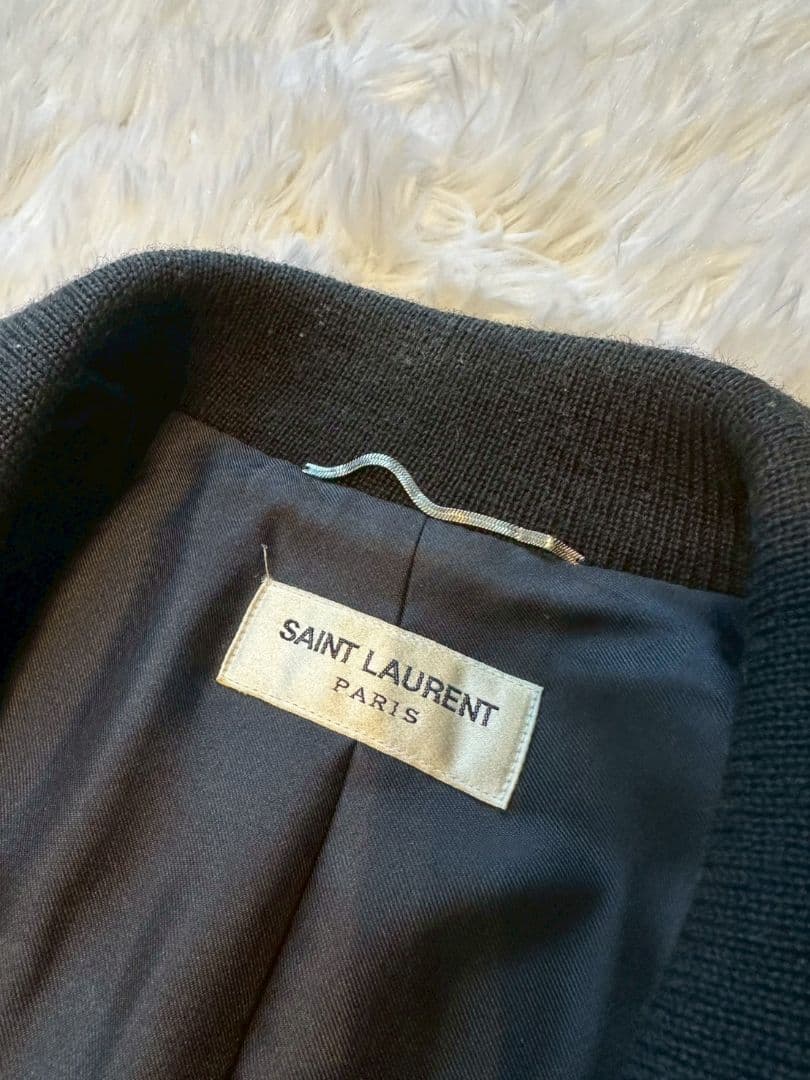 スマイル様【中古】SAINT LAURENT PARIS レザージャケット 46