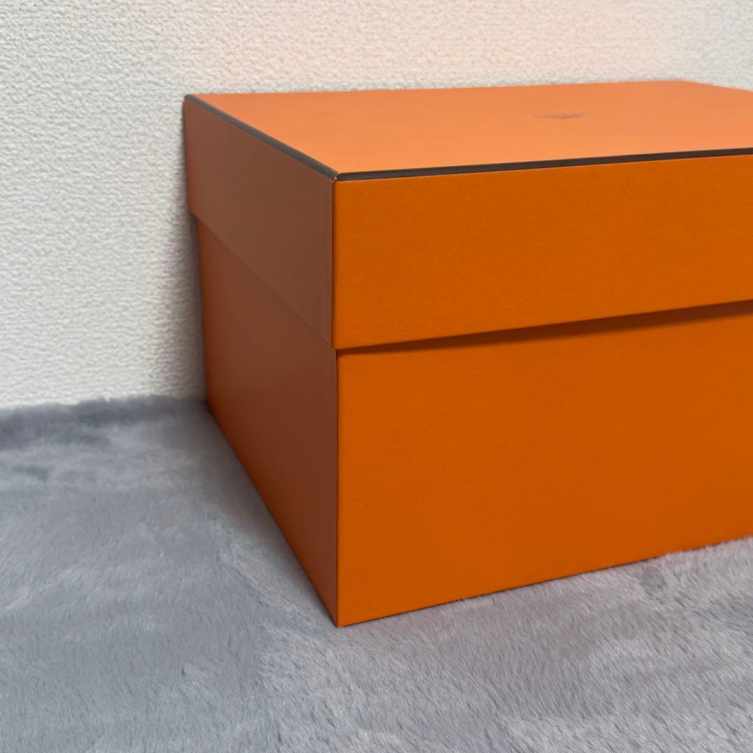 【美品】エルメス　空箱　515 インザループ18 バッグ用 リボン付き