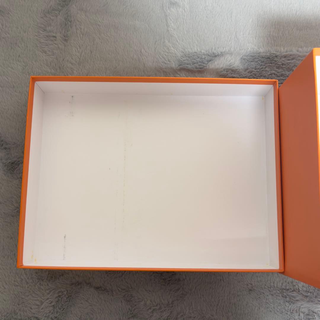 【美品】エルメス　空箱　515 インザループ18 バッグ用 リボン付き