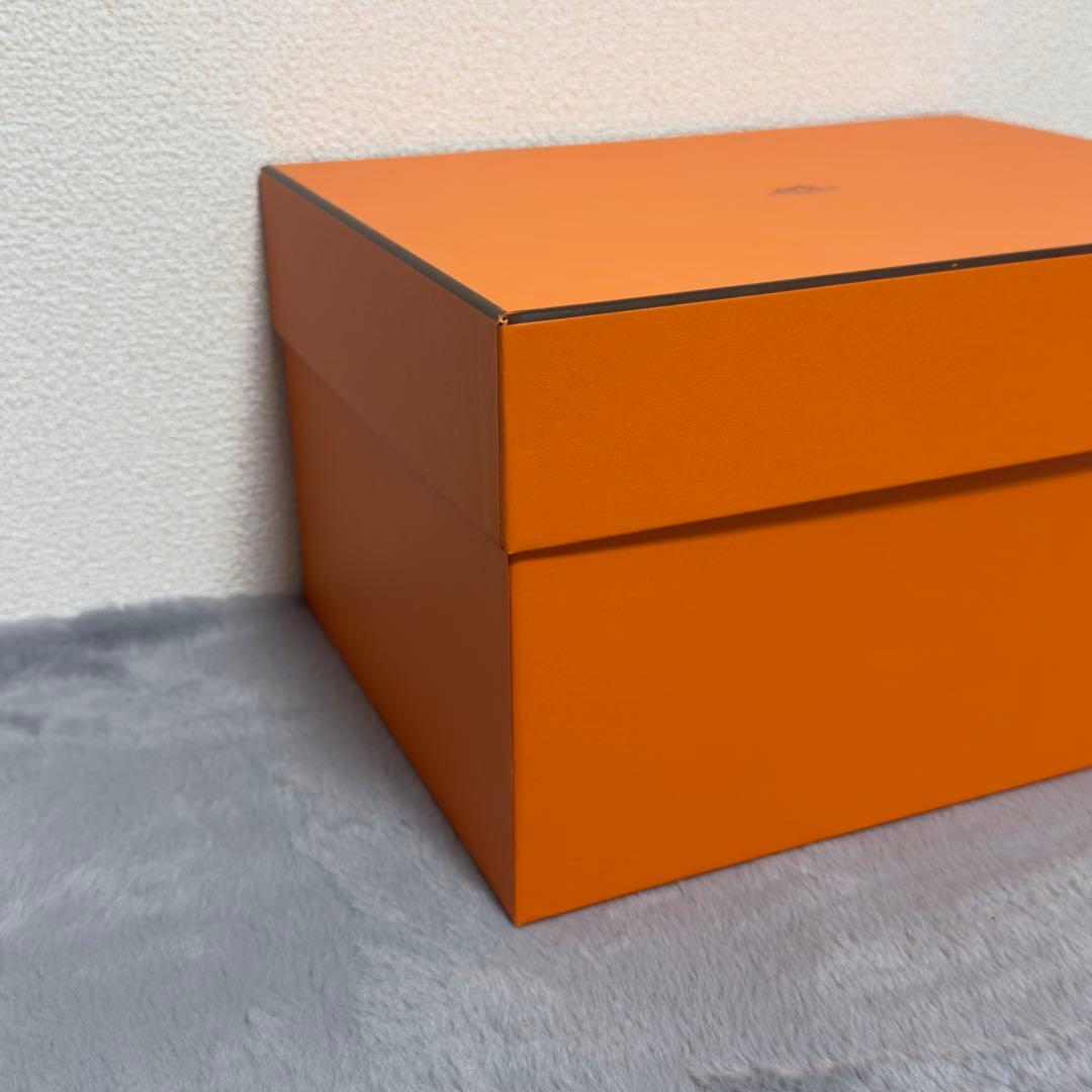 【美品】エルメス　空箱　515 インザループ18 バッグ用 リボン付き