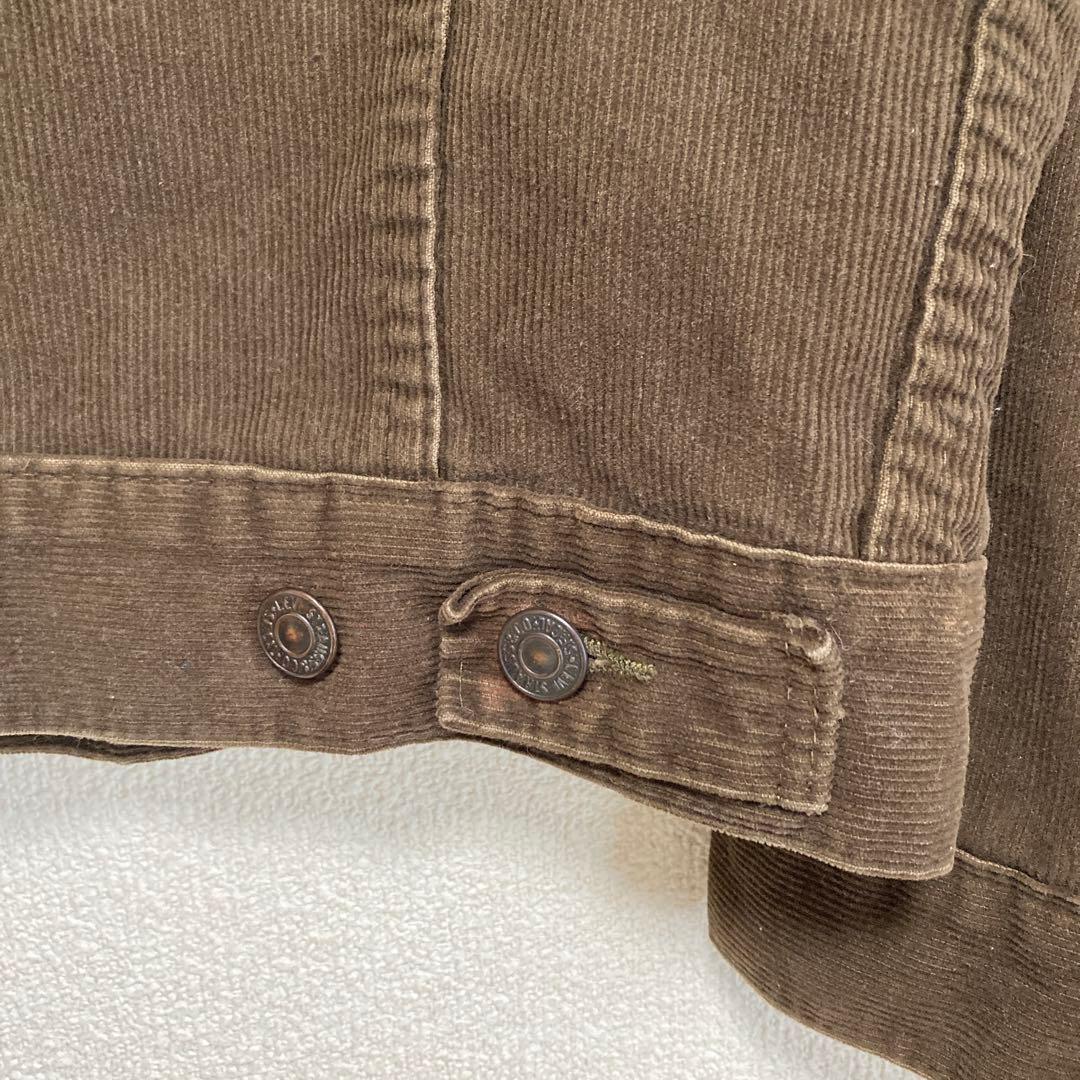 J*T様 Levi's 70505 コーデュロイ USA製 ダークブラウン 36