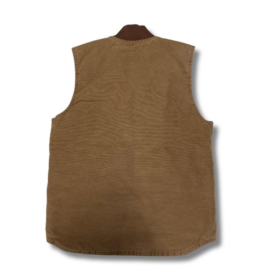 Carhartt カーハート ダックベスト ベージュ M　メキシコ製