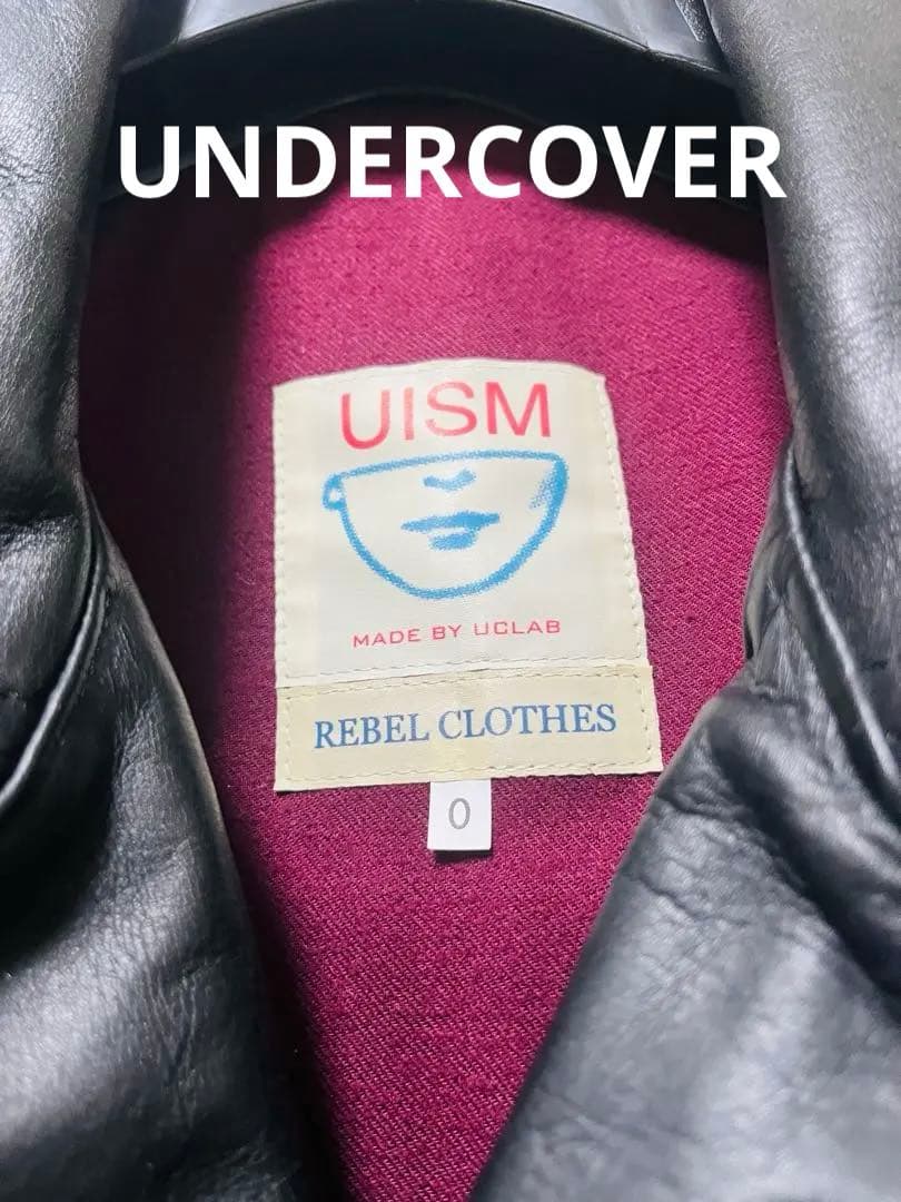j*8様 極美品!! 希少!!Undercover ダブルライダース サイズ0