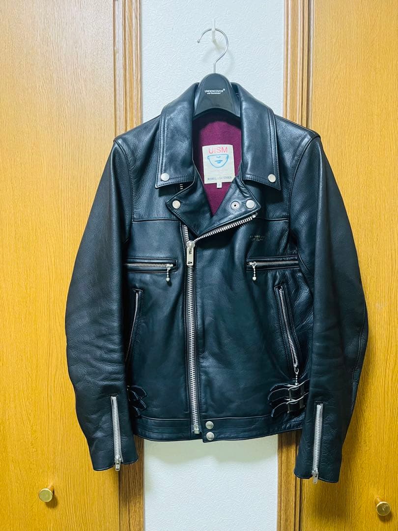 j*8様 極美品!! 希少!!Undercover ダブルライダース サイズ0