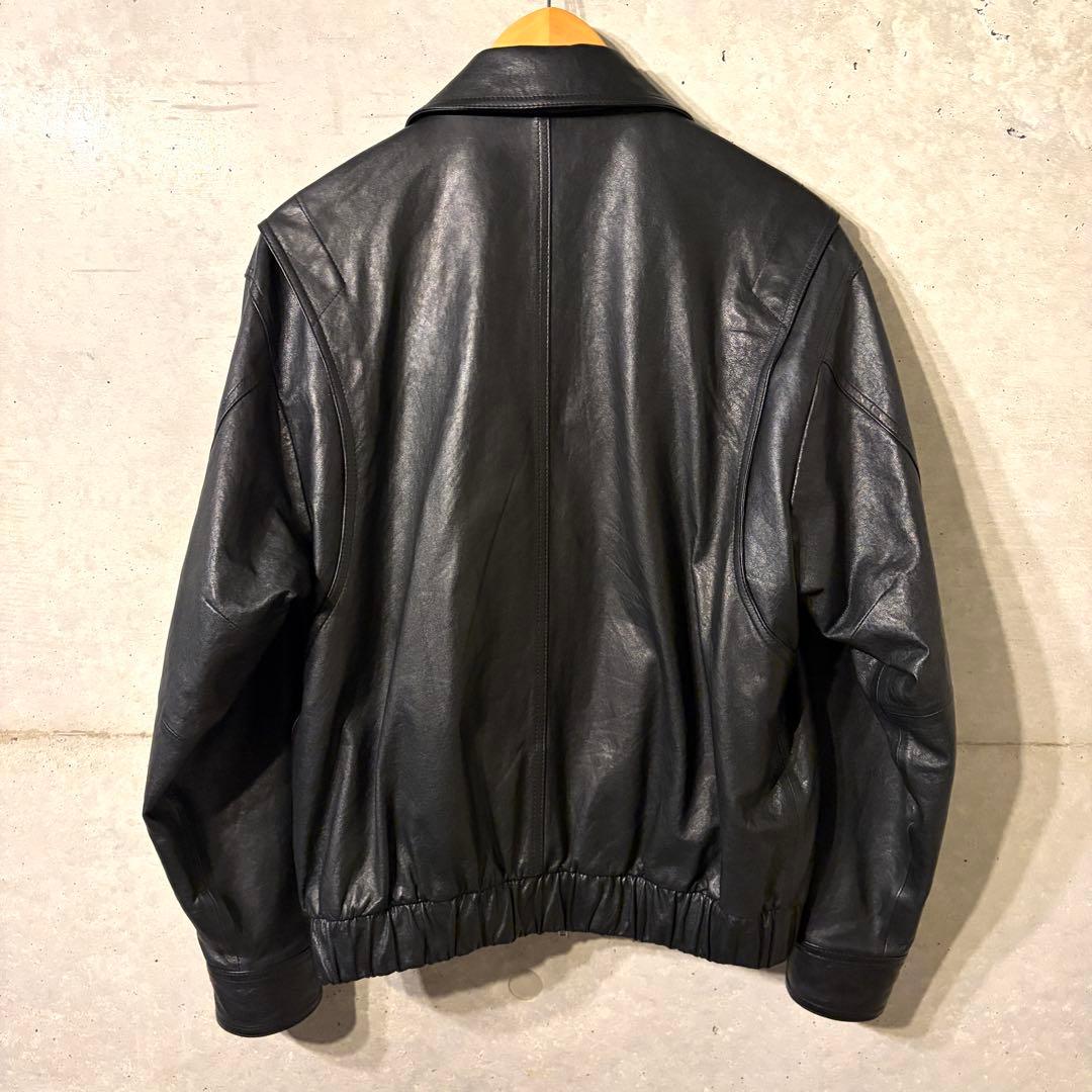 【yRRR34】DOFFJASON MUSINSA レザーボンバー