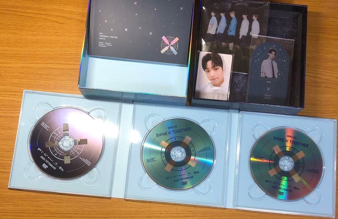 TXT shine x together DVD ファンLIVE　日本語字幕付き