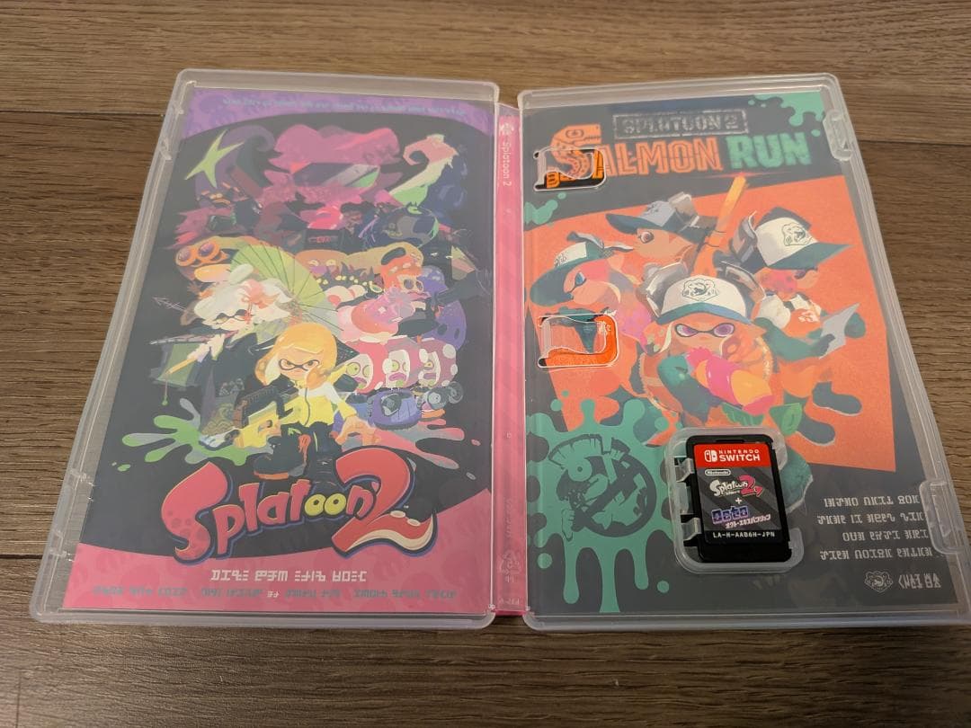 ポケットモンスターシャイニングパール・バイオレット、スプラトゥーン２の3本セット