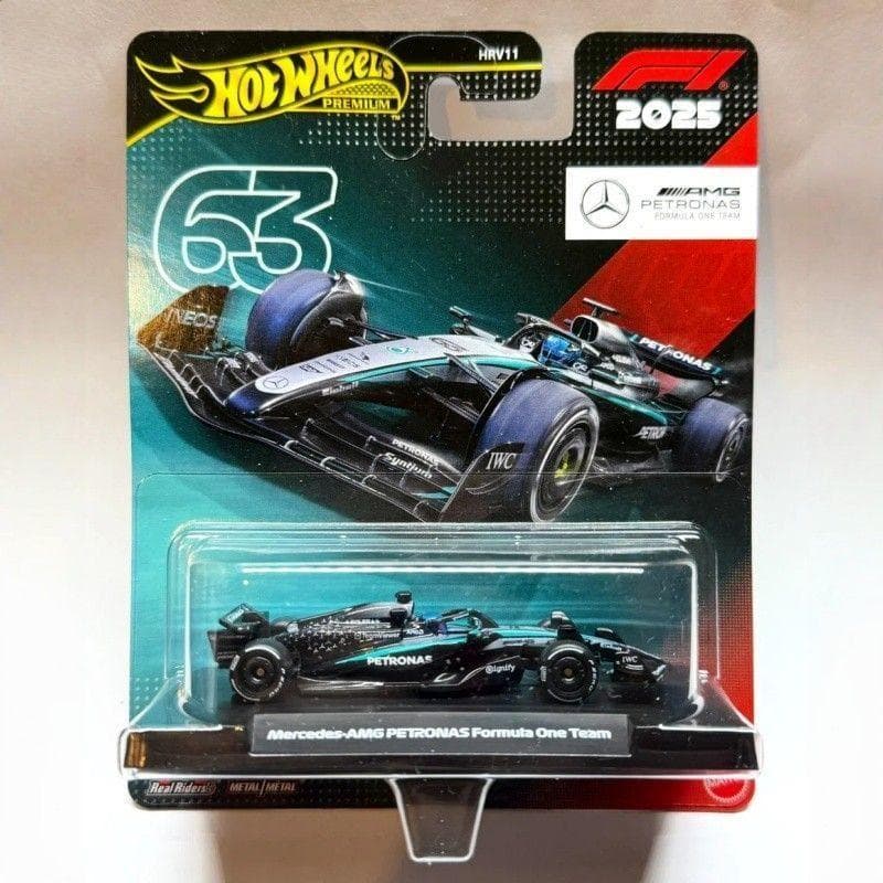即日発送 ホットウィール プレミアムレースアソート F1 5台コンプセット