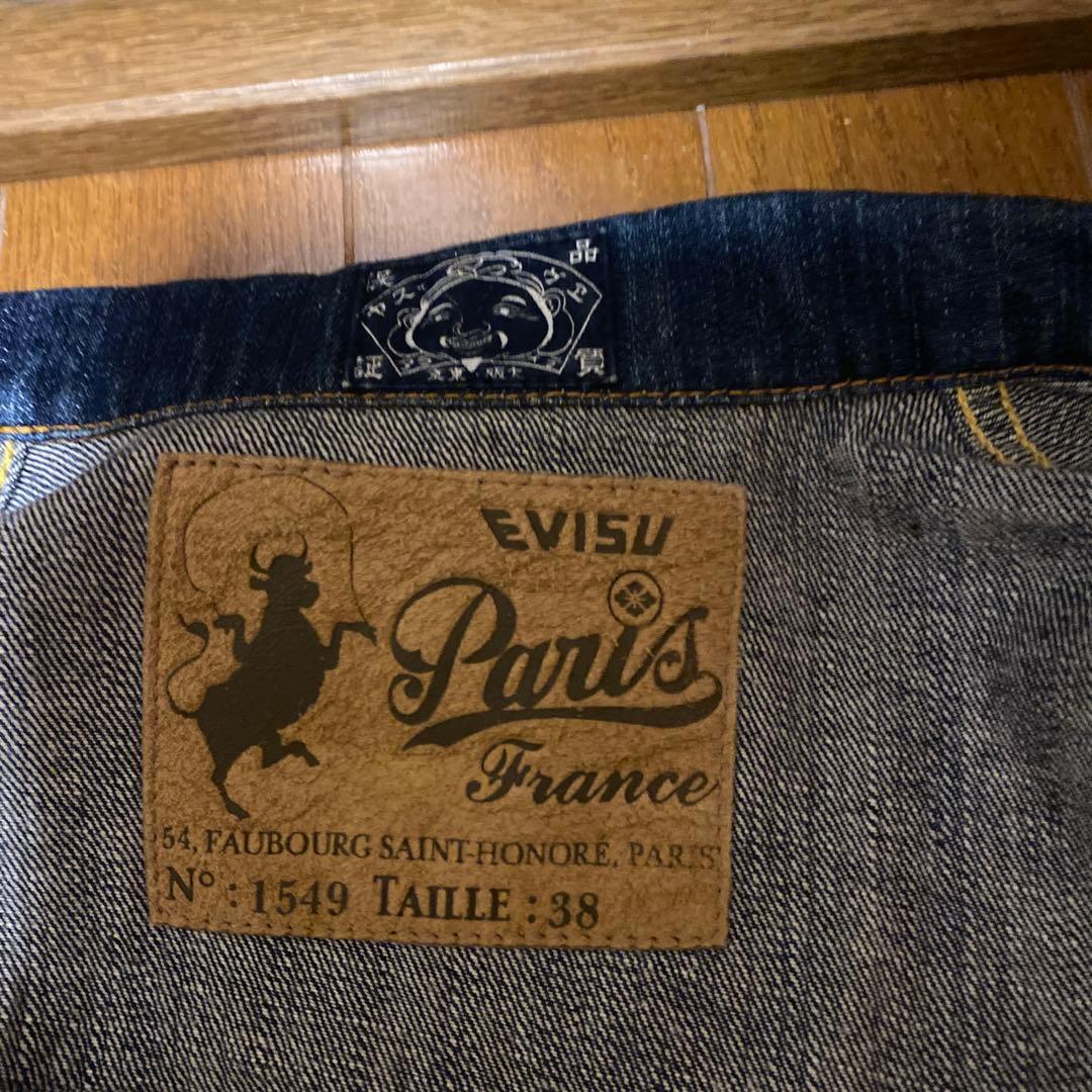 EVISU 54プリント デニムジャケット