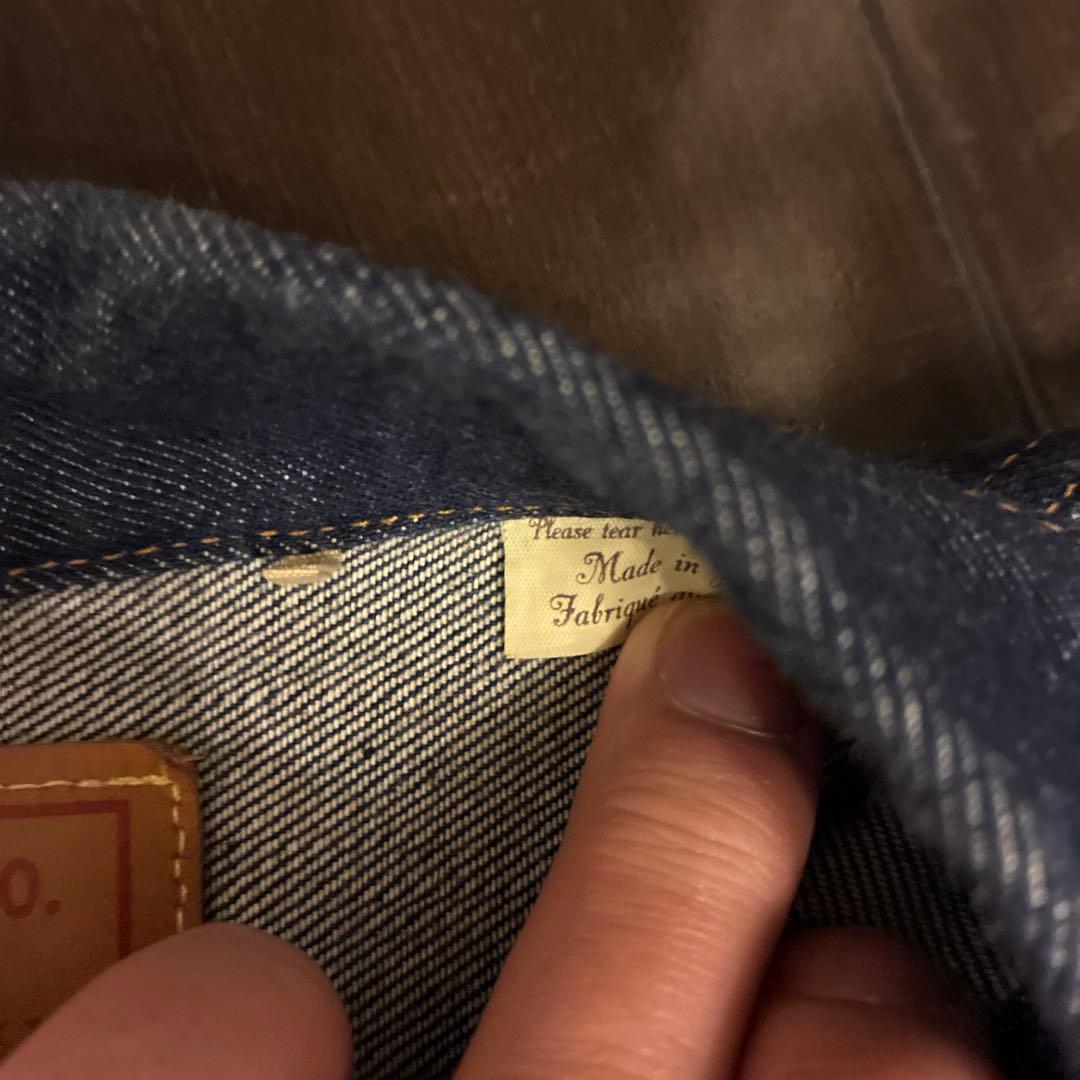 リーバイス lvc LEVI'S 506XX 1st デニム　gジャン