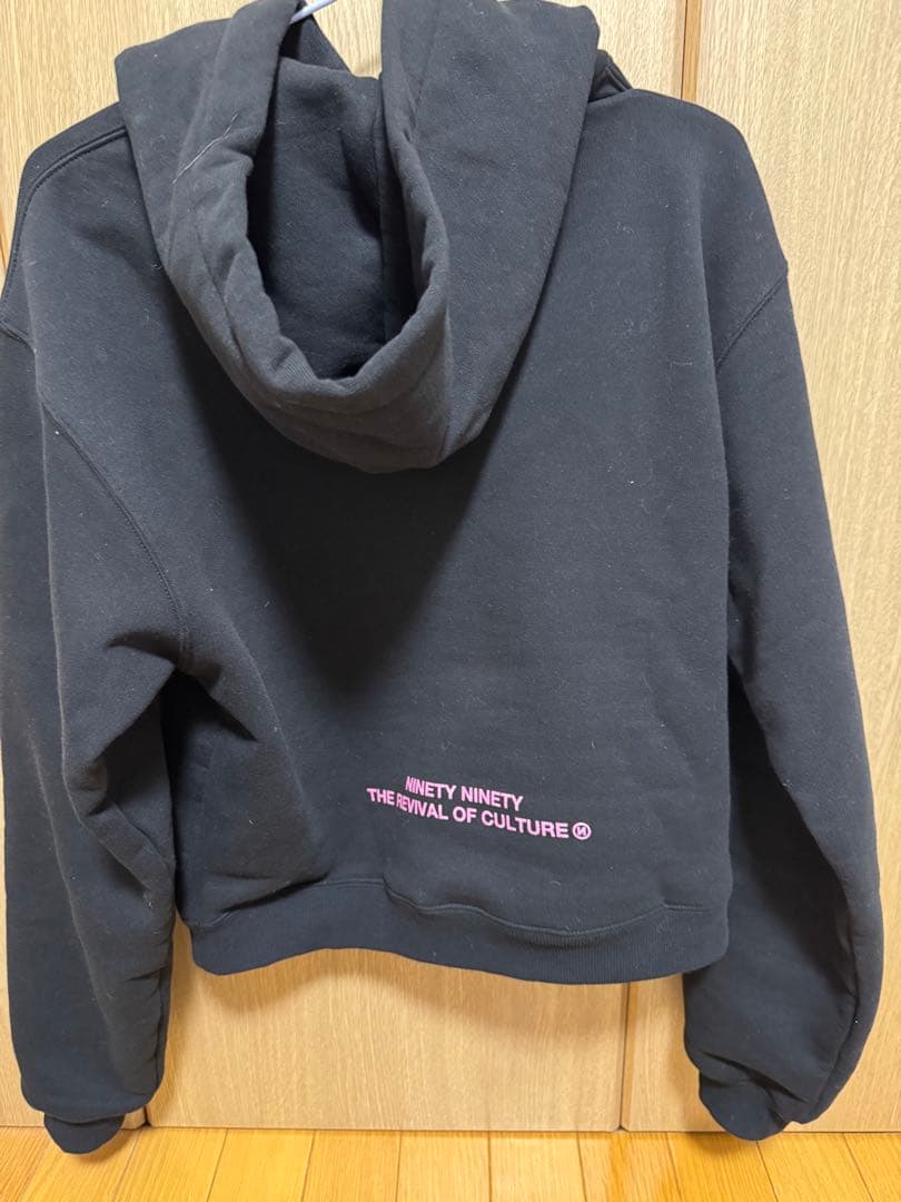 NINETY NINETY ブラックパーカー Lサイズ