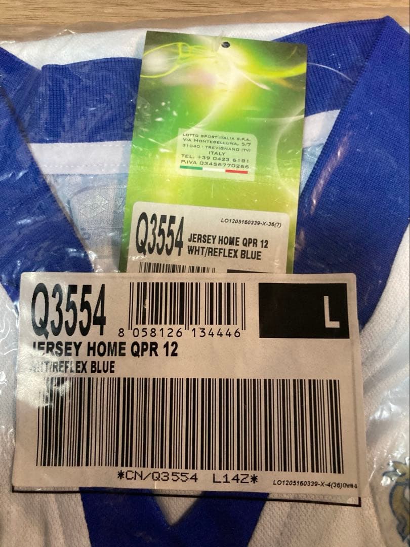 ロット　クイーンズ　ユニホーム　US Lサイズ 未開封品
