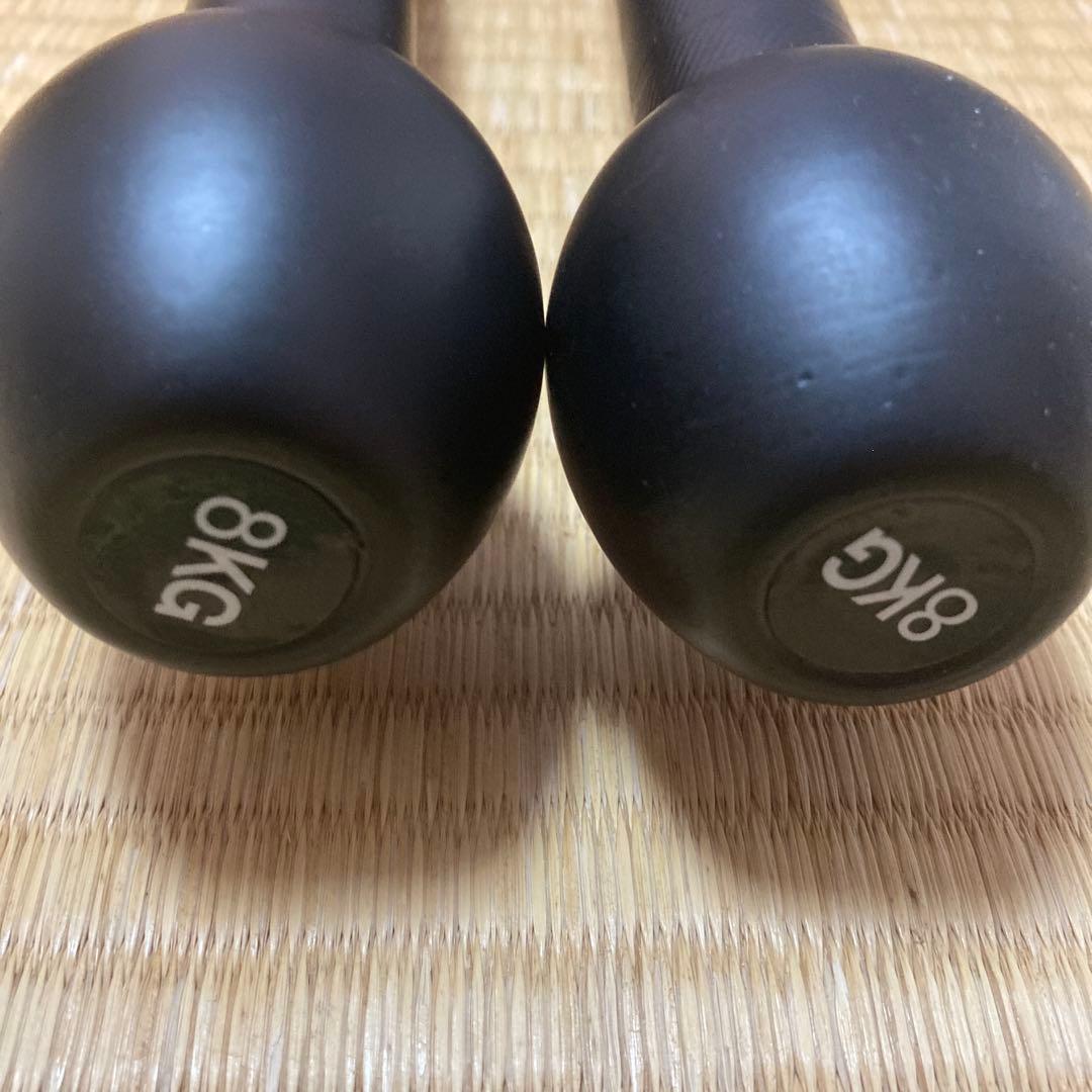 8kg 2本セット バットダンベル コシティ クラブベル