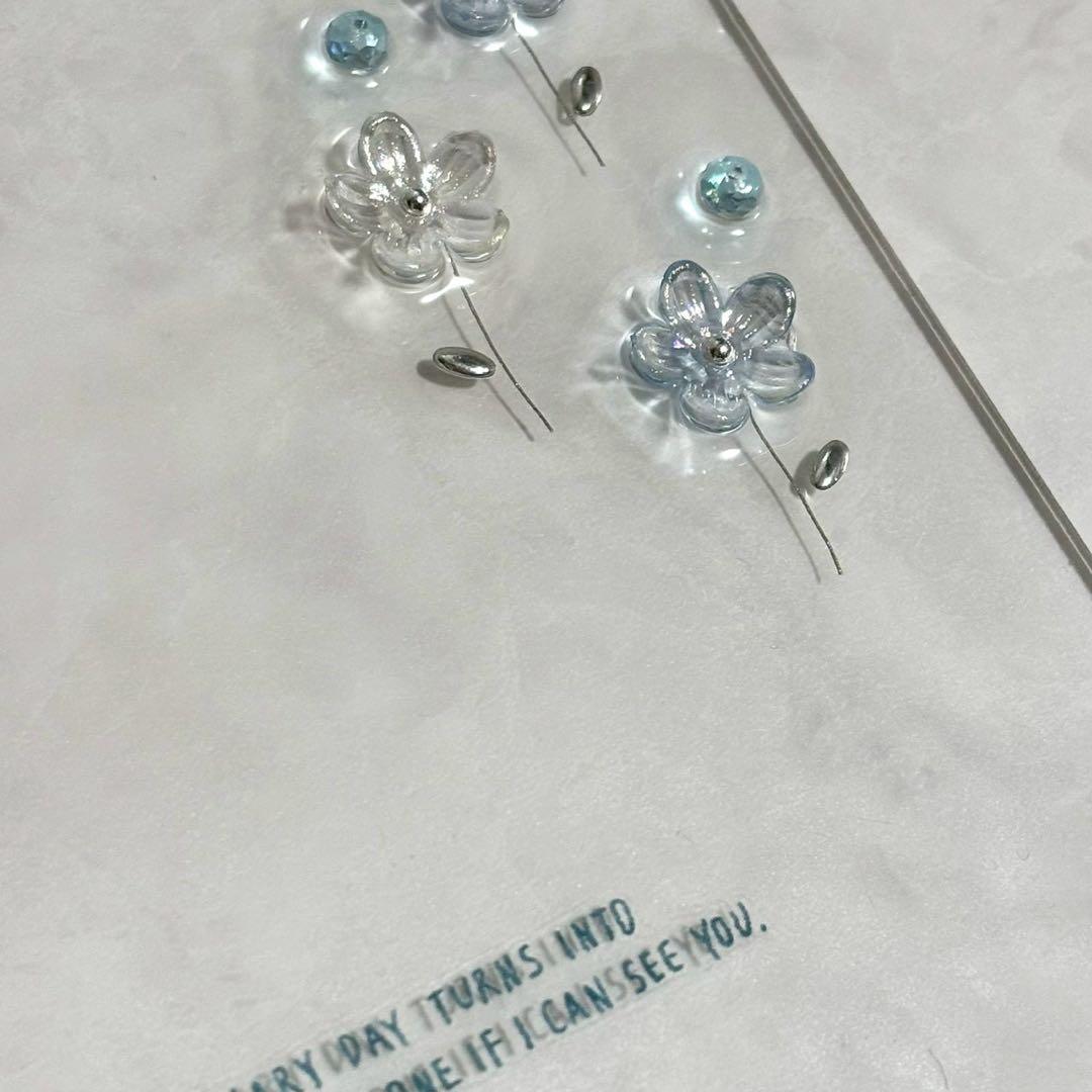 ✨かほ ✨ A6 アクリルレジンバインダー　リング付き×2セット