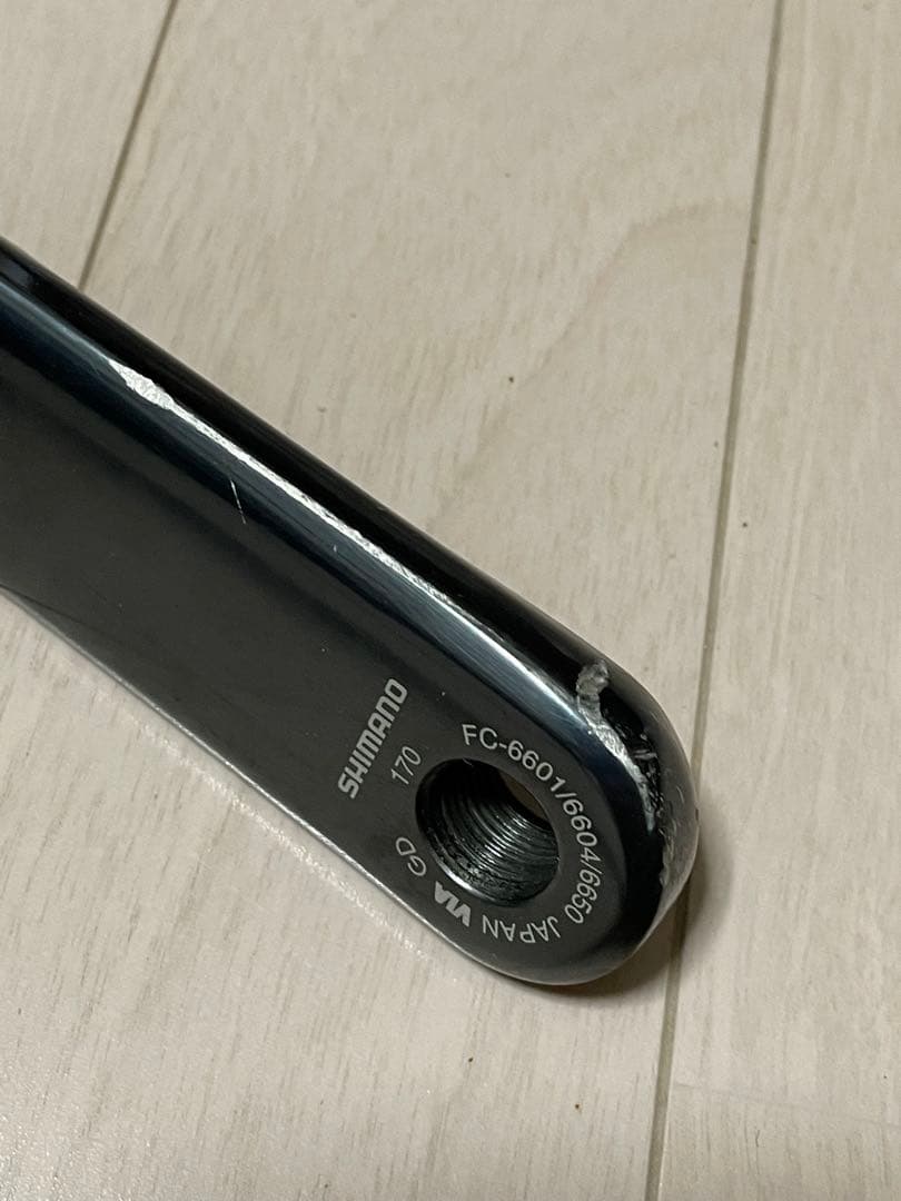 シマノ アルテグラ ultegra r6604 6600クランクセット