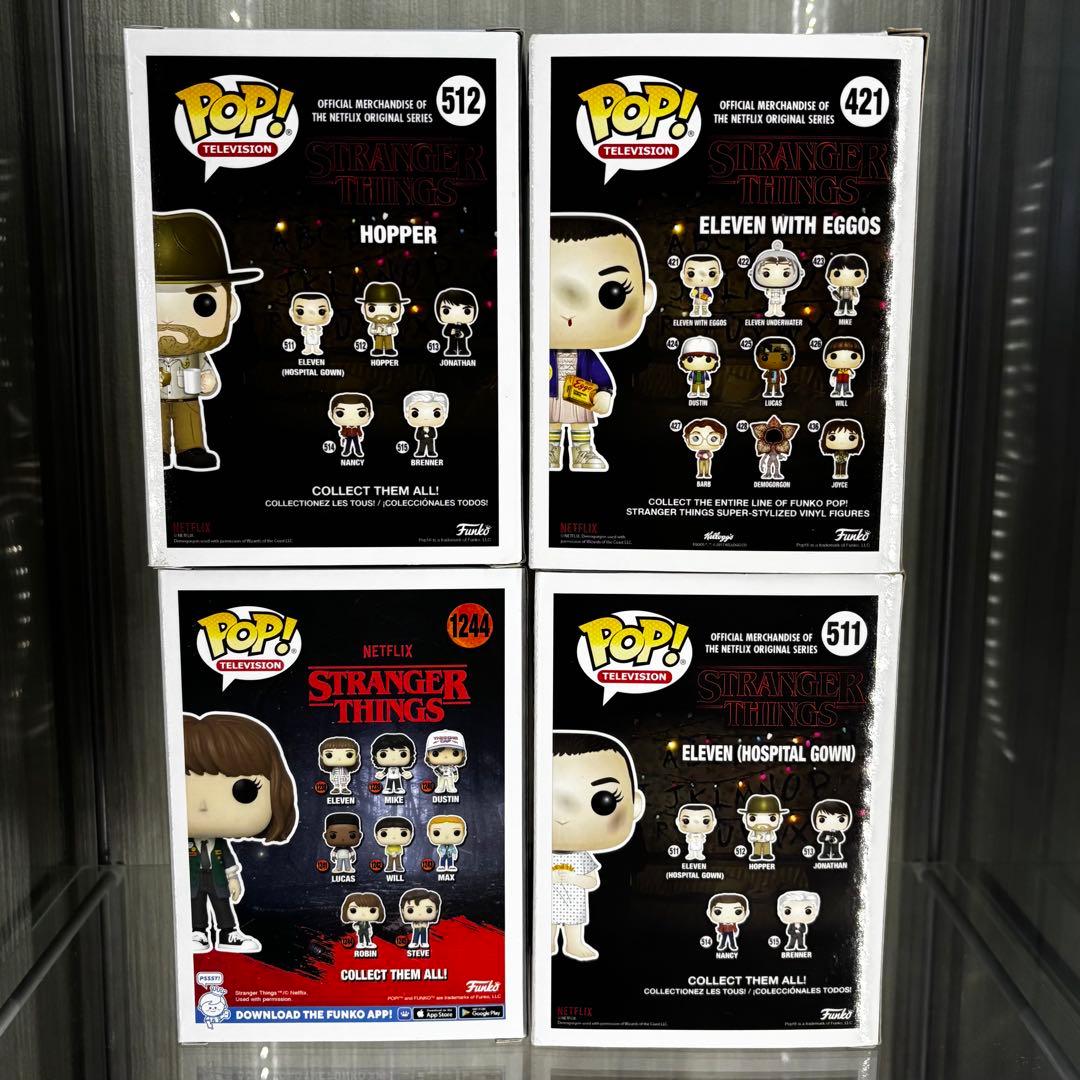 I*/様 ストレンジャーシングス FUNKO POP4体セット