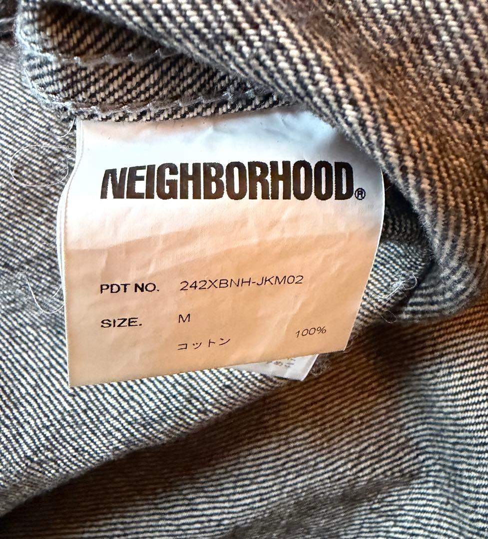 ジャケット・アウター NEIGHBORHOOD WASHED DENIM TYPE-1 JACKET