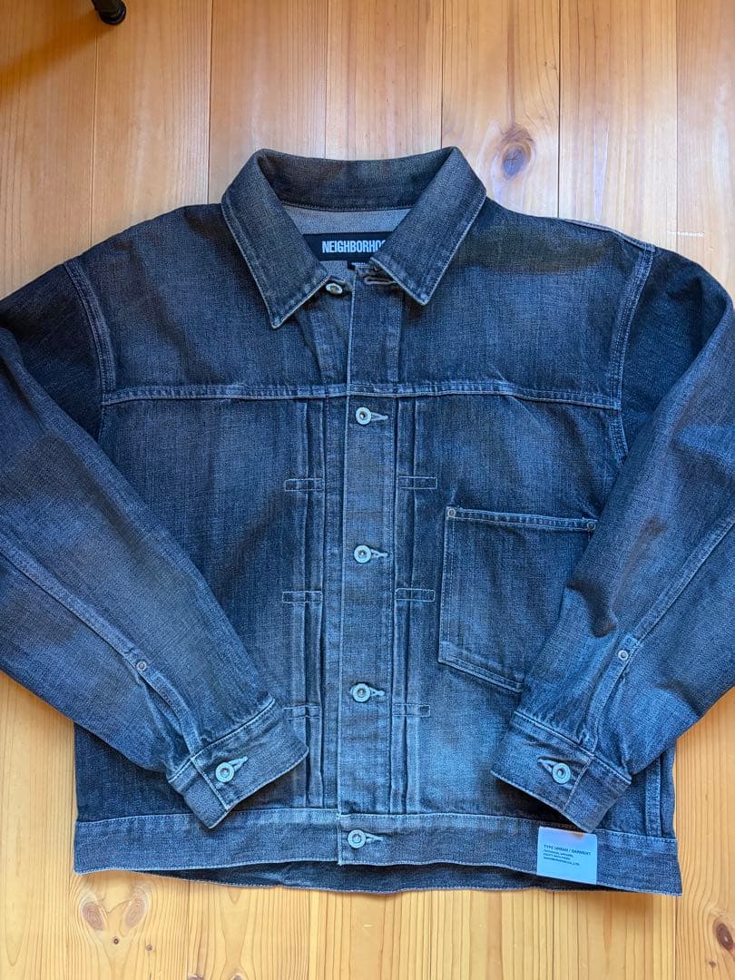 ジャケット・アウター NEIGHBORHOOD WASHED DENIM TYPE-1 JACKET