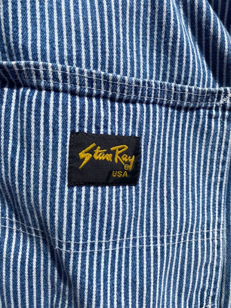 USA製Stan Ray スタンレー　ヒッコリーストライプ　ペインターパンツ