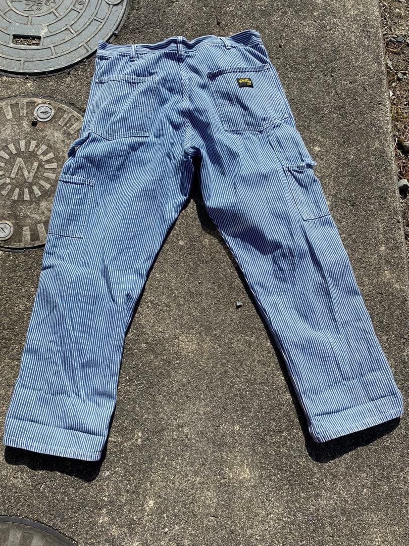 USA製Stan Ray スタンレー　ヒッコリーストライプ　ペインターパンツ