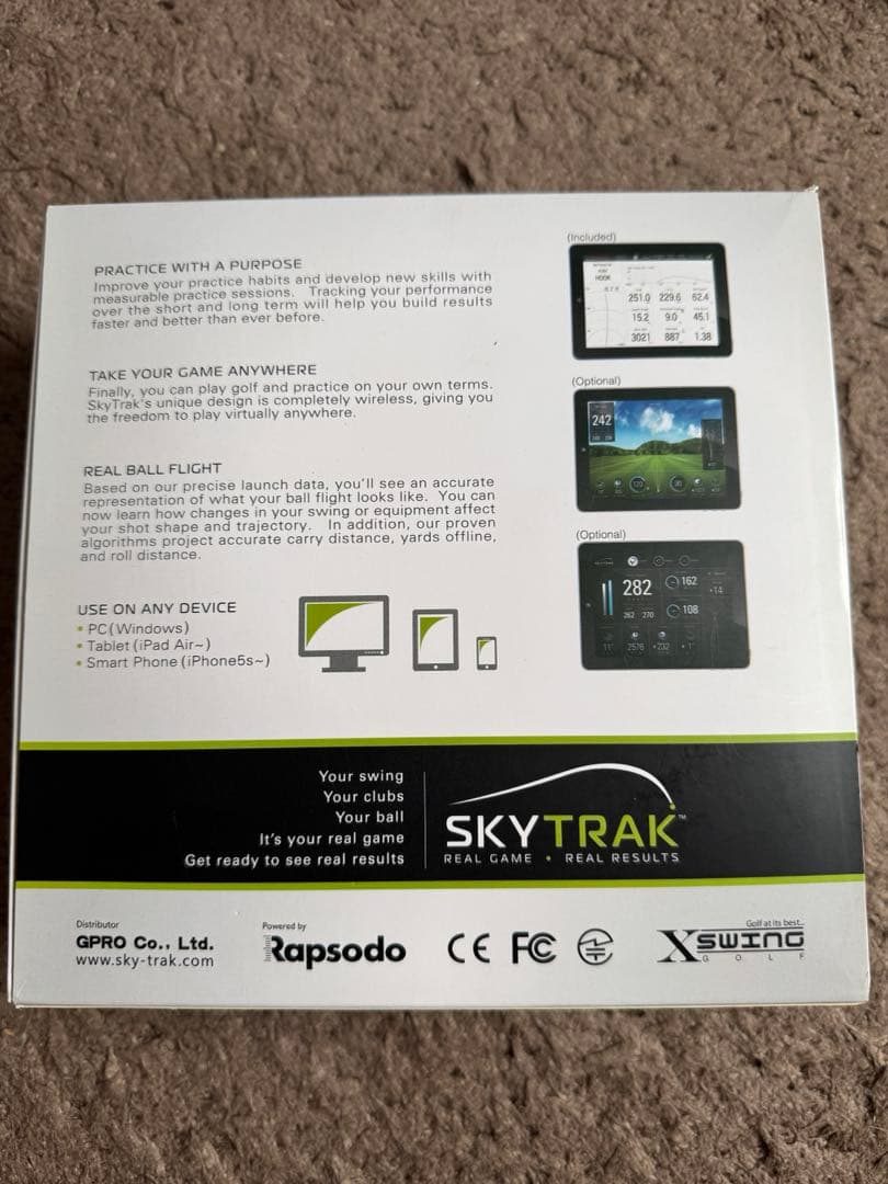 スカイトラック SKYTRAK 弾道測定器