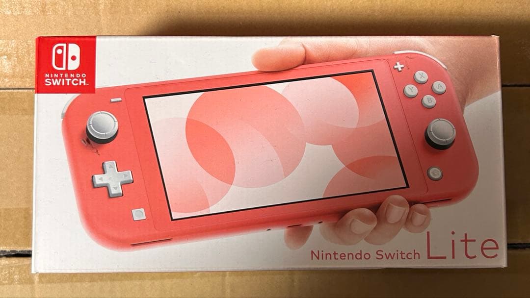 Nintendo Switch Lite ピンク 本体　動作確認済　SDカード付