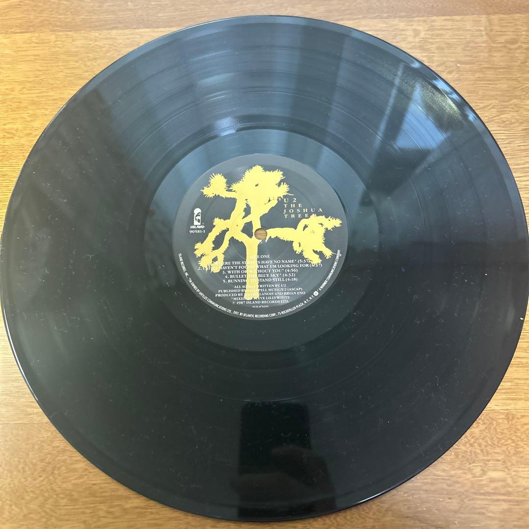 U2 The Joshua Tree レコード 1987年