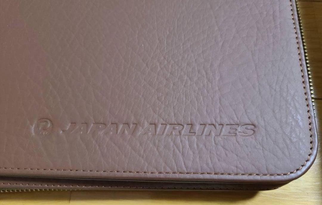 新品　日本航空　JAL トラベルオーガナイザー　革製品