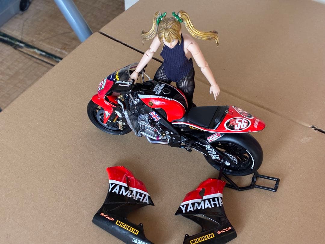1/12Yamaha ミニチャンプスYZ R–M1ジャンク