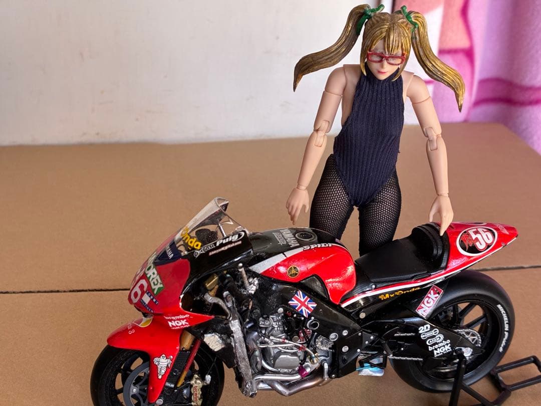 1/12Yamaha ミニチャンプスYZ R–M1ジャンク
