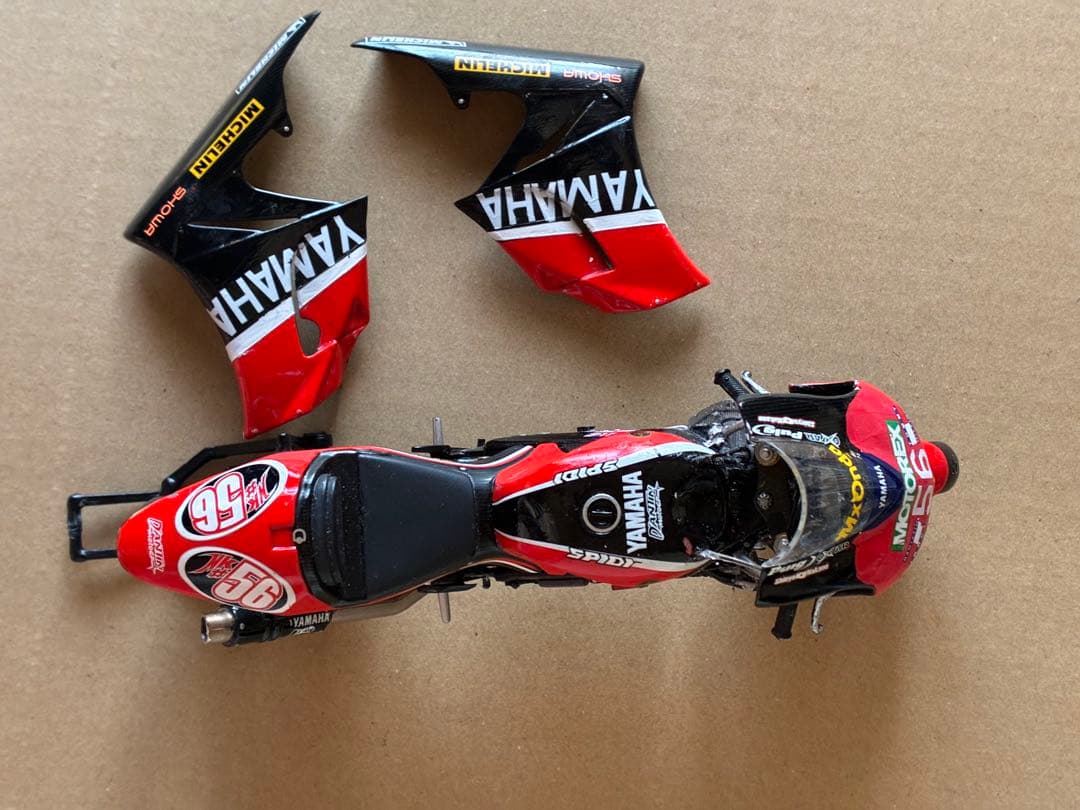 1/12Yamaha ミニチャンプスYZ R–M1ジャンク