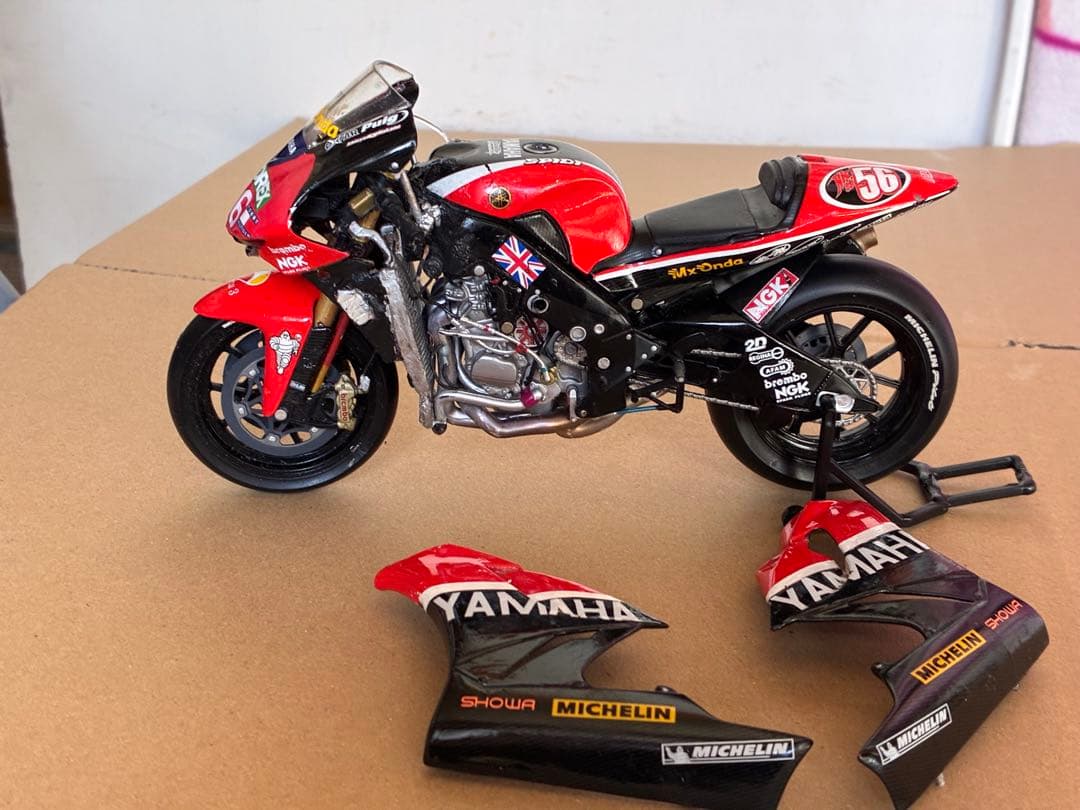 1/12Yamaha ミニチャンプスYZ R–M1ジャンク