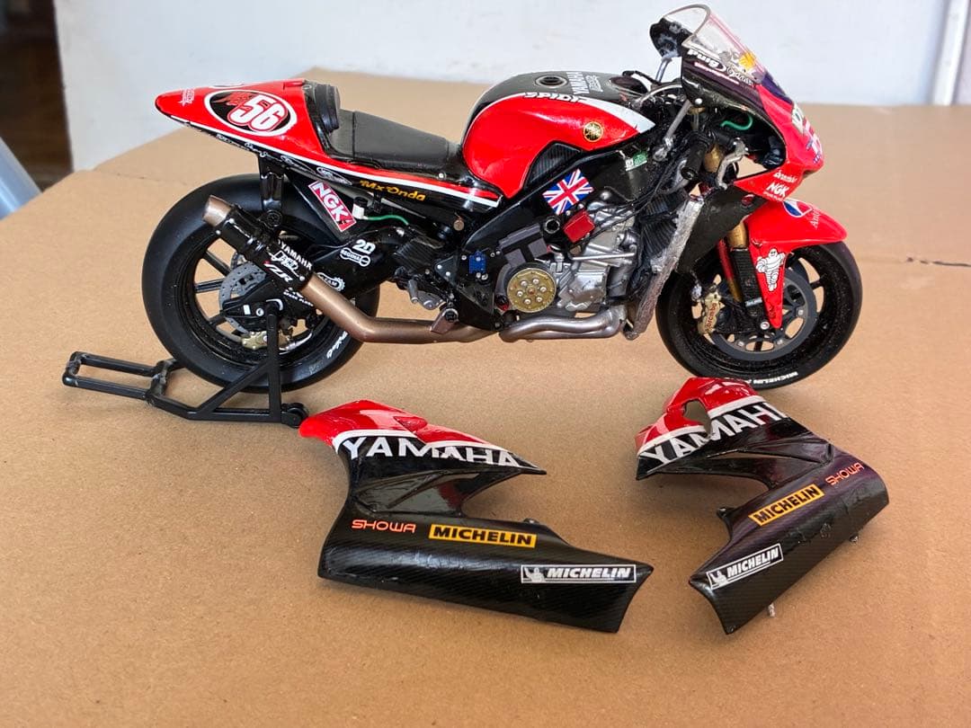 1/12Yamaha ミニチャンプスYZ R–M1ジャンク