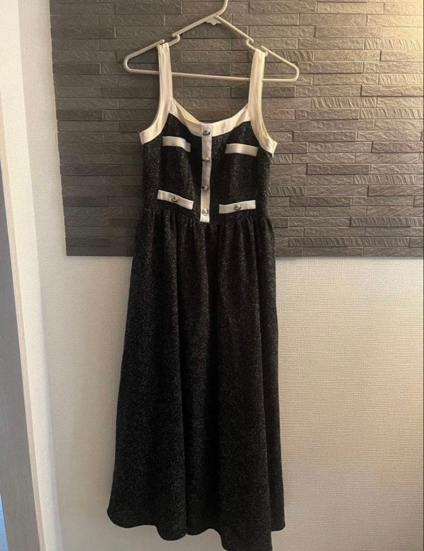 ワンピース herlipto herlipto Verona Tweed LongDress