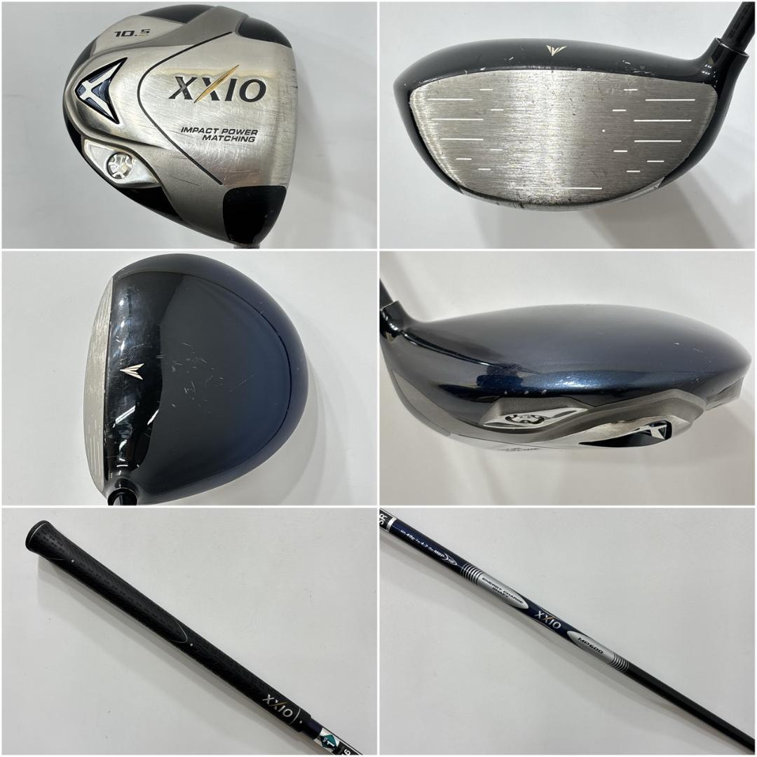 メンズ右利き初心者用　ゼクシオ　4＆6代目　ゴルフクラブセット　W₋2798