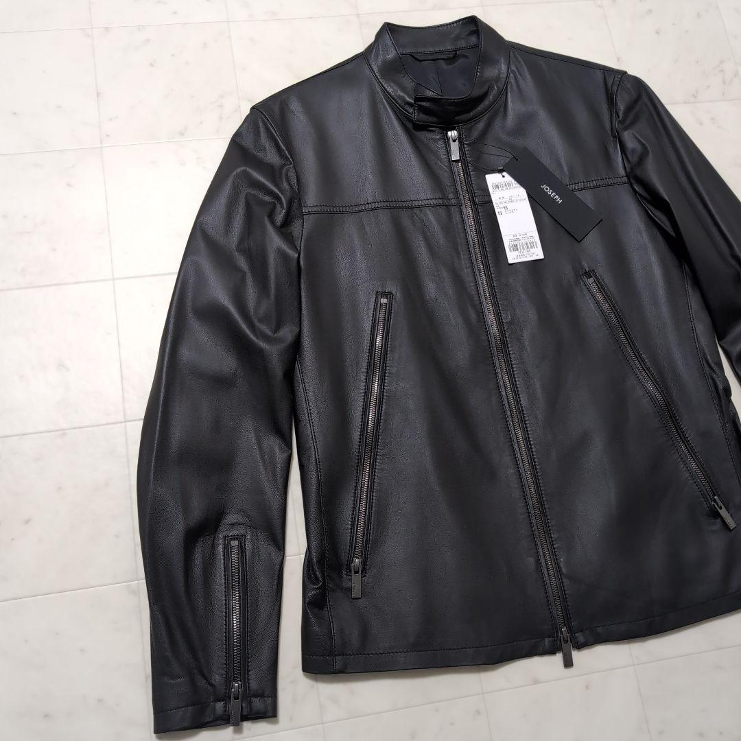 新品2023年作品 JOSEPH HOMME シングルライダースジャケット
