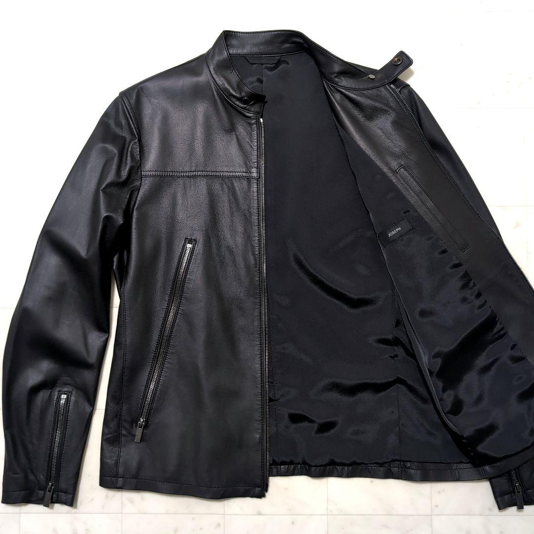 新品2023年作品 JOSEPH HOMME シングルライダースジャケット