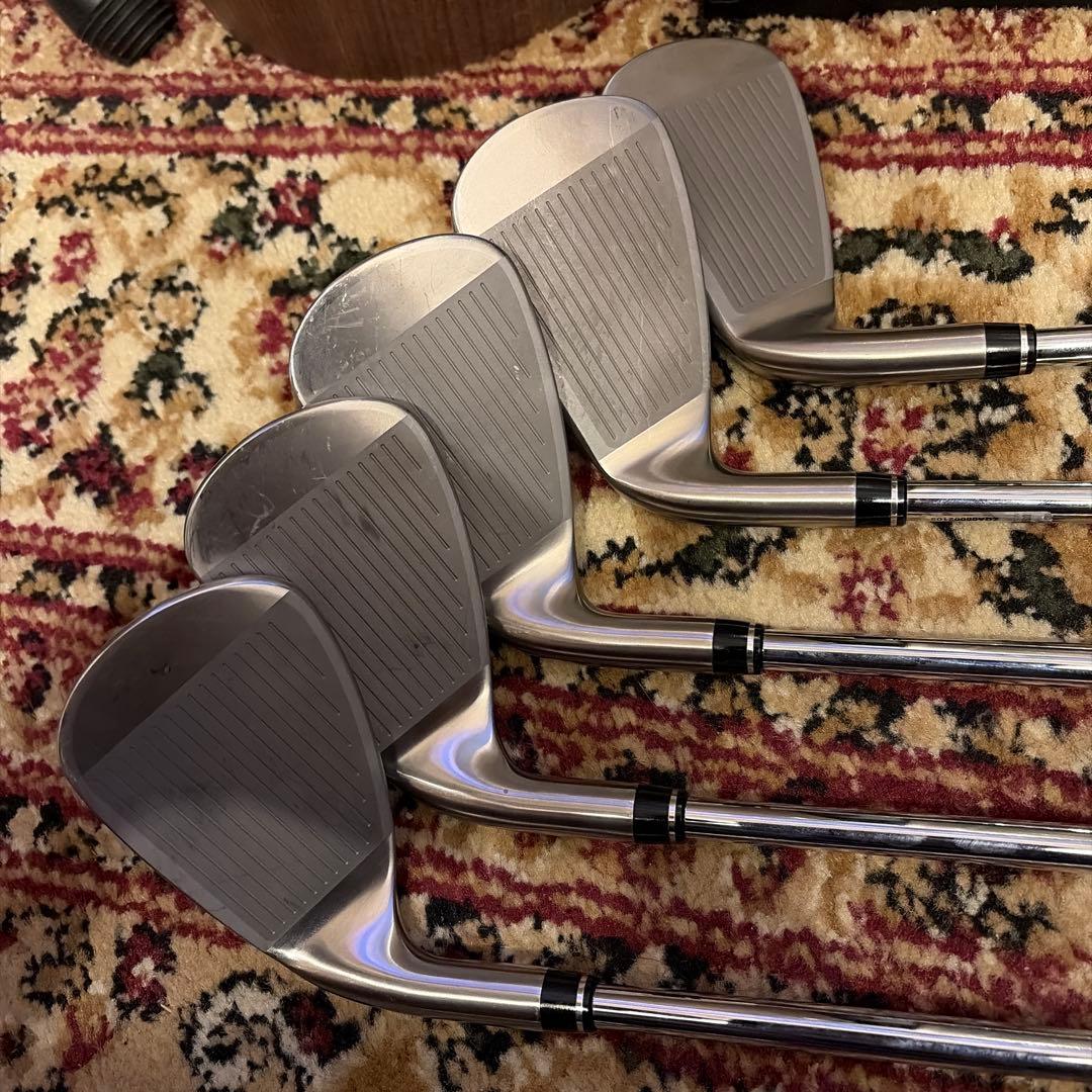 [超美品]DUNLOP XXIO13 ゼクシオ13 スチール Sシャフト　5本