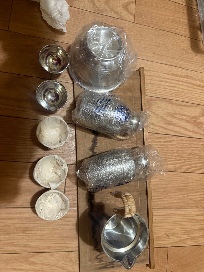 錫半　錫製　酒器9点セット