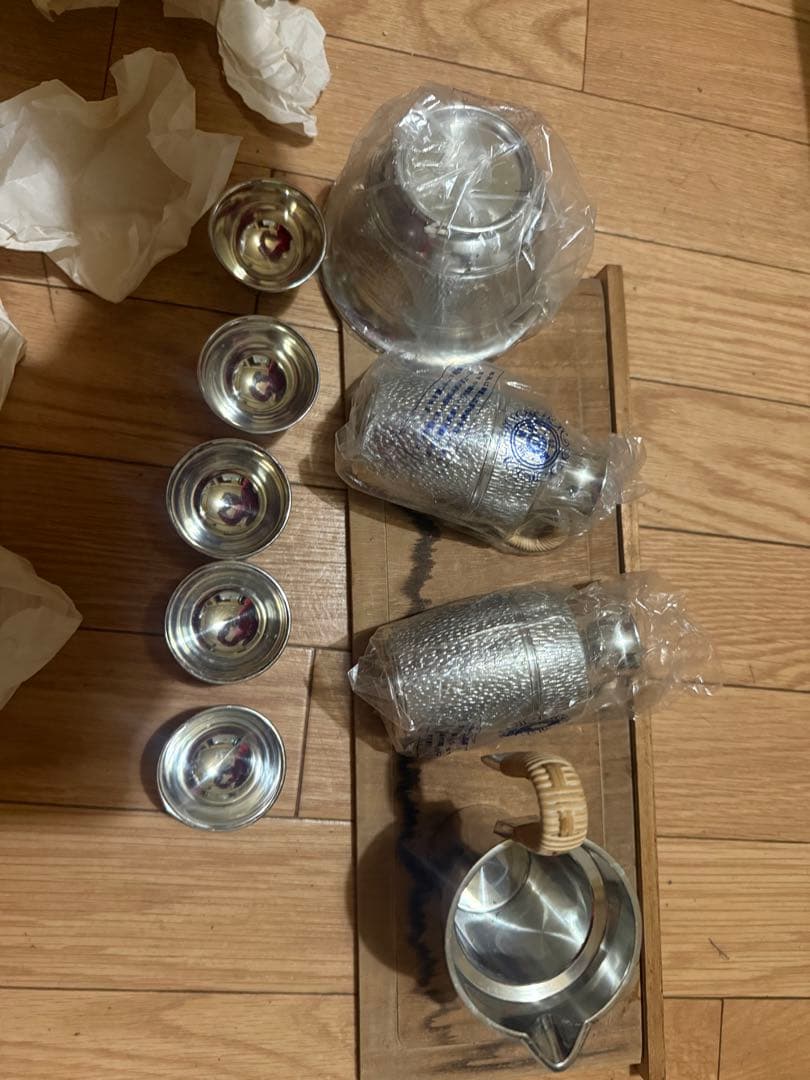 錫半　錫製　酒器9点セット