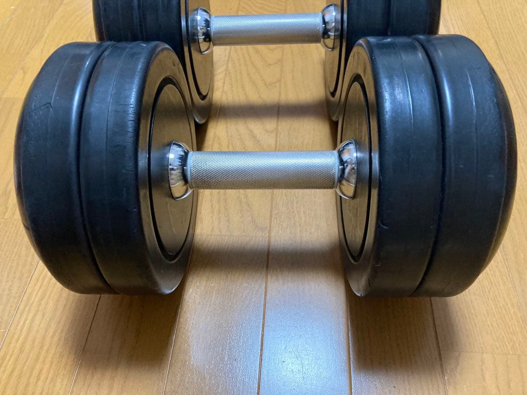 【2/8まで限定価格】①ivankoラバーダンベル24kg　irotec mbc