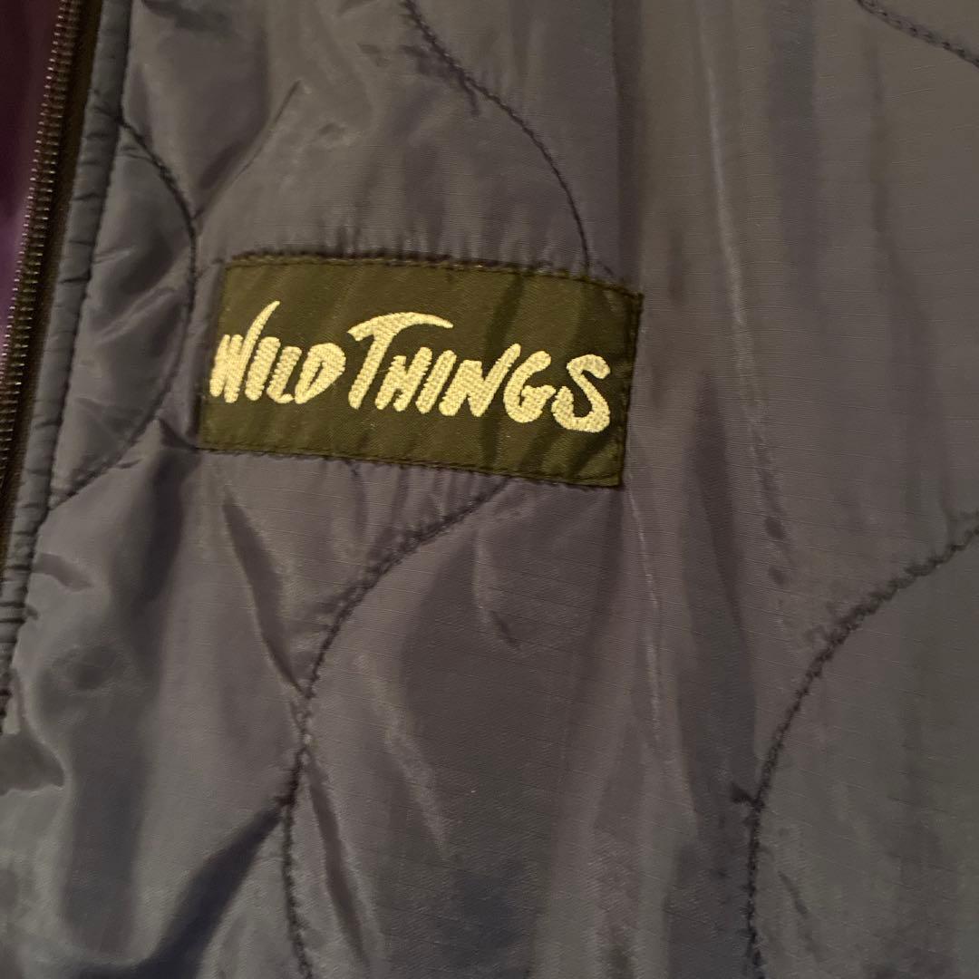 【USA製】WILDTHINGS ワイルドシングス　リバーシブル　ダウンベストM