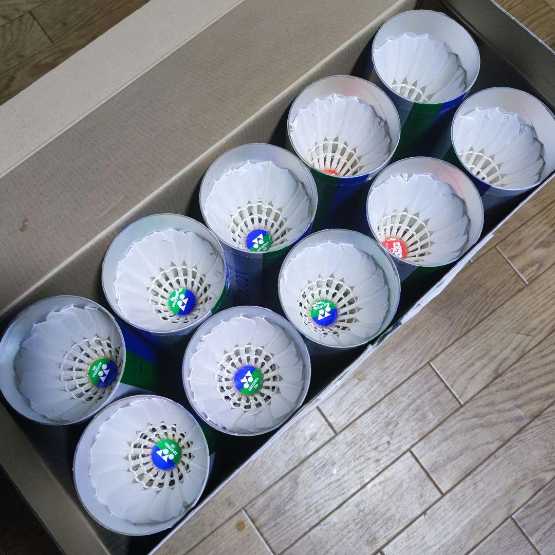 良品 中古シャトル 120球 パターン練習・基礎打ち用 ほぼ軸折れなし
