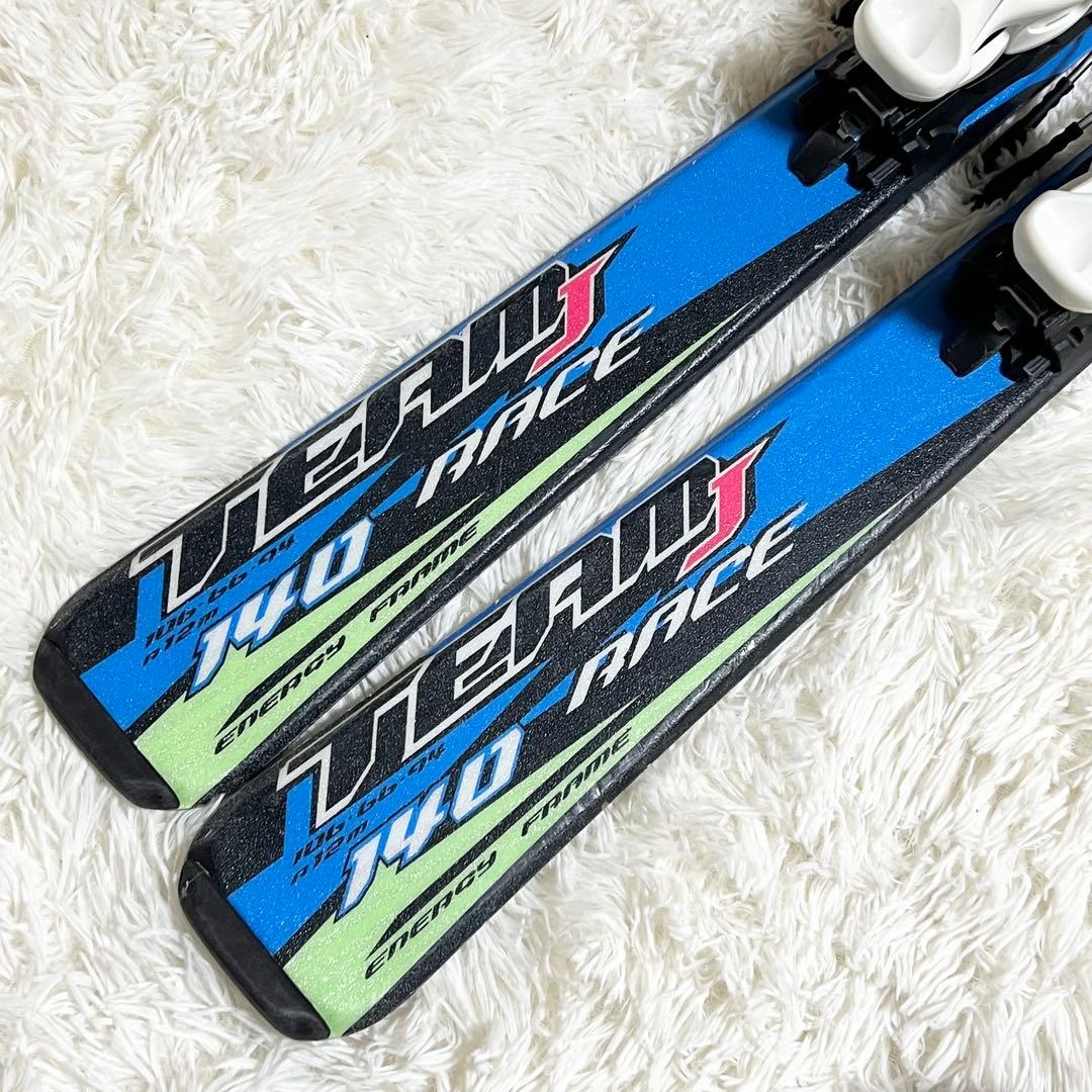 ジュニアスキー　ブーツ　セット TEAM J RACE 140 NORDICA
