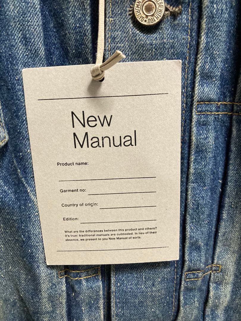 ジャケット・アウター New Manual x ref. LV 2ND T-BACK JACKET