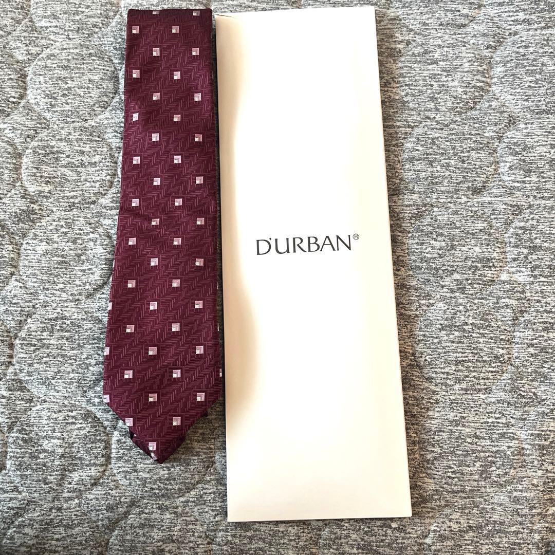 D'URBAN ネクタイ 甲州織 クラシック小紋柄定価11000円新品タグ付き